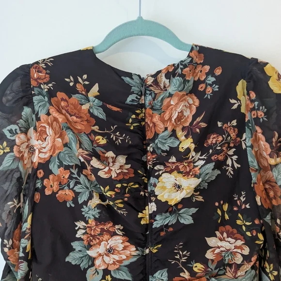 Veronica Beard Hedera Floral Mini Dress - Picture 8 of 8